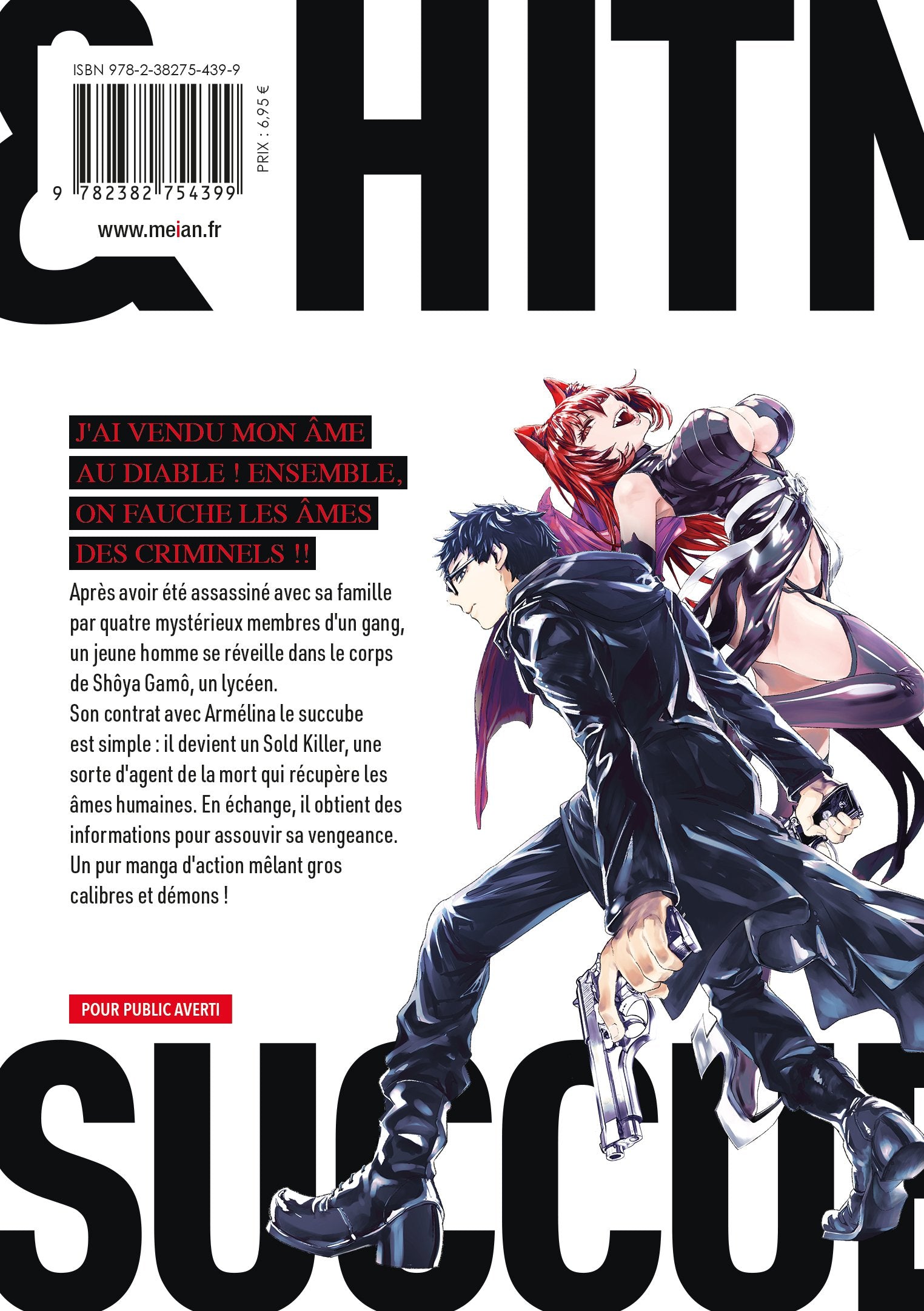 Succubus & Hitman - Tome 01 - Livre (Manga)