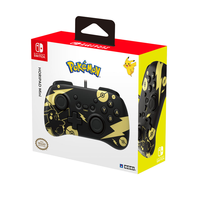 HORI - Nintendo Switch Horipad Mini Pikachu Black & Gold Edition