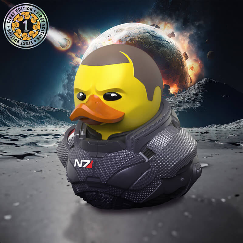 TUBBZ Canard de bain - Mass Effect - Commandant Shepard (Édition Limitée)