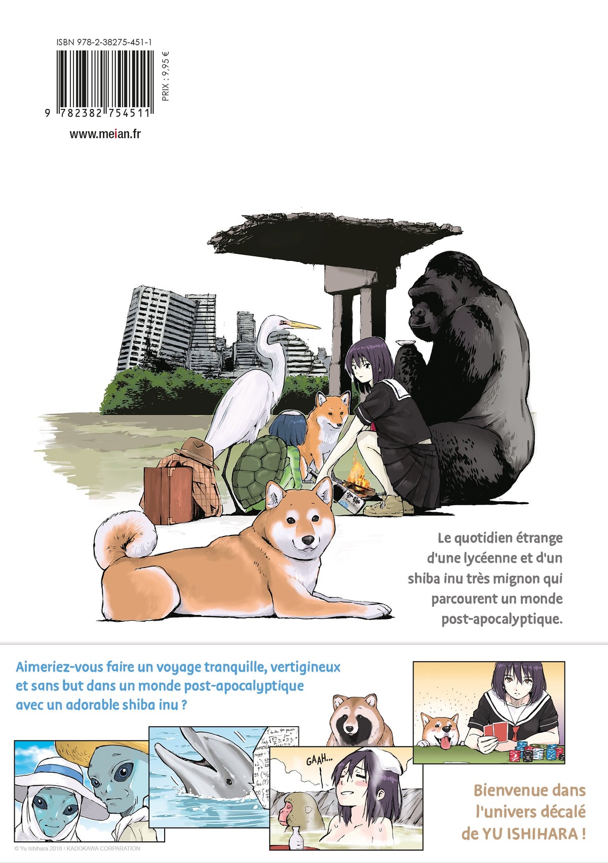 La fin du monde avec mon Shiba Inu - Tome 01 - Livre (Manga)