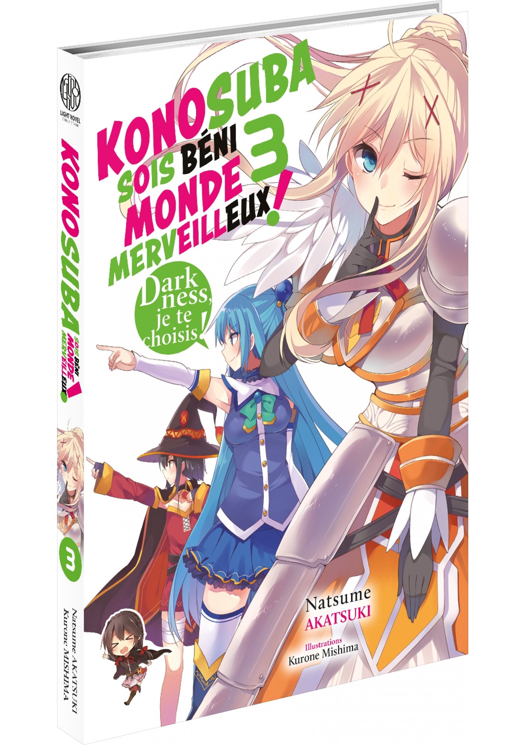Konosuba : Sois béni monde merveilleux ! - Tome 03 (Light Novel) - Roman