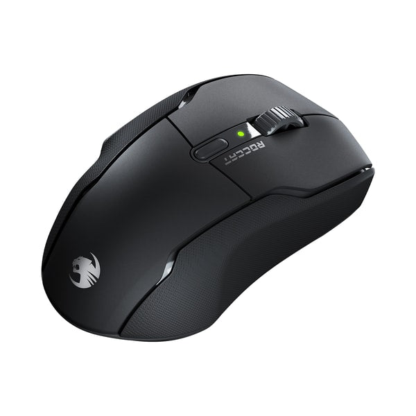 Roccat - Souris de jeu optique ergonomique sans fil Kone Air Noire - flash vidéo