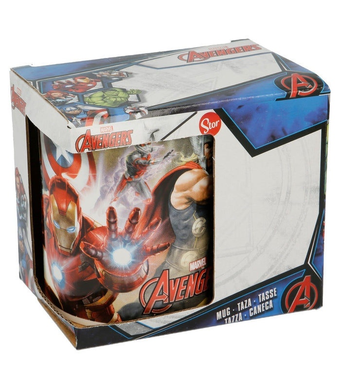 Stor - Avengers - Mug Céramique "Avengers Dust" en Boîte Cadeau 325ml