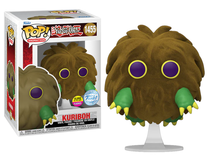 Funko Pop! Animation: Yu-Gi-Oh! - Kuriboh (Flocked / Glow in the Dark)
