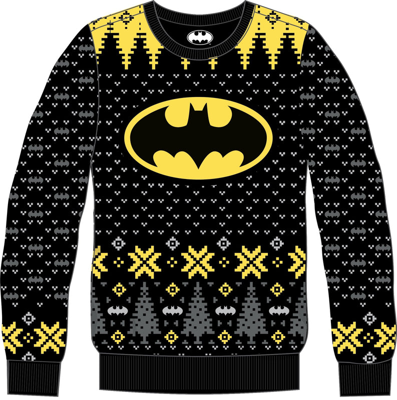 Batman - Logo Batman Pull de Noël M