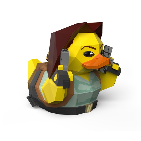 TUBBZ Canard de bain - Tomb Raider - Retro Lara Croft (Édition standard) - flash vidéo