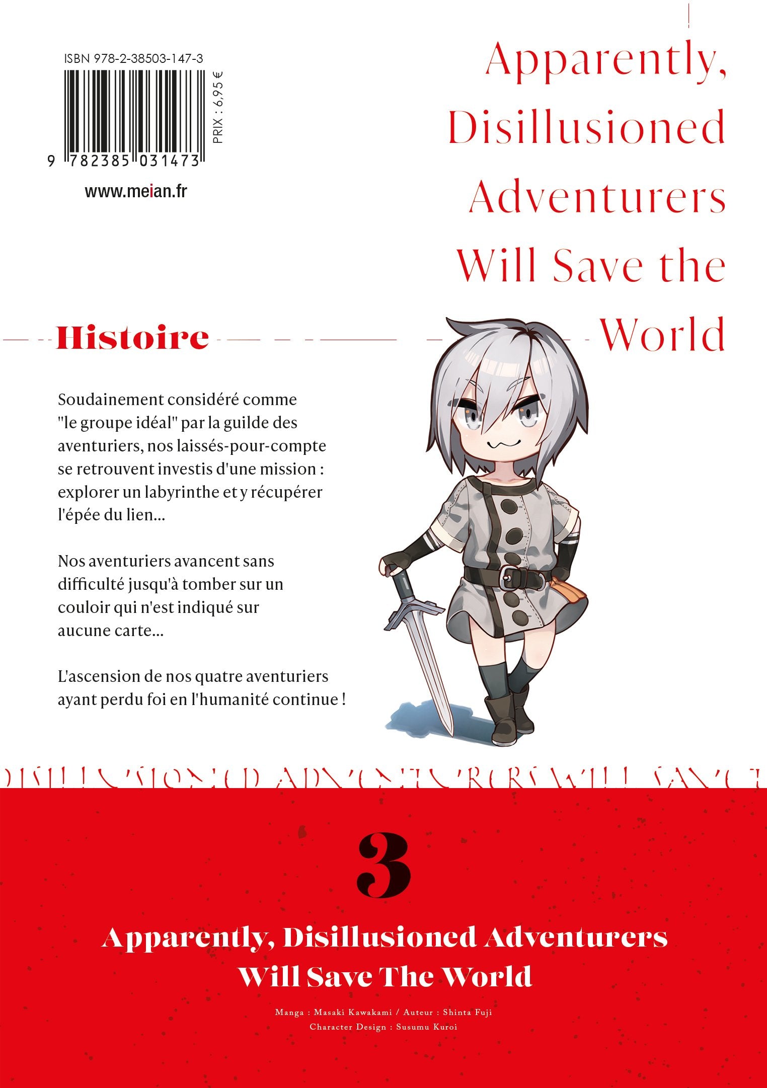 Apparently, Disillusioned Adventurers Will Save the World - Tome 03 - Livre (Manga)