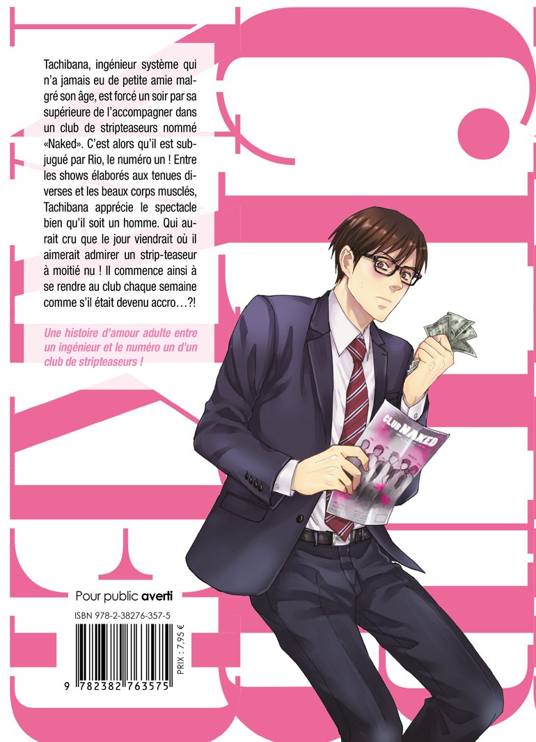 Club Naked - Tome 1 - Livre (Manga) - Yaoi - Hana Book
