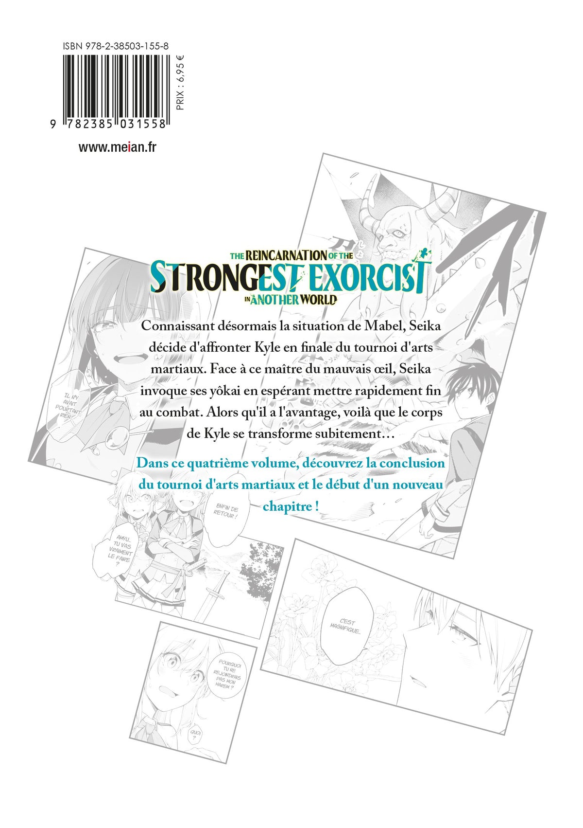 The Reincarnation of the Strongest Exorcist in Another World - Tome 04 - Livre (Manga)