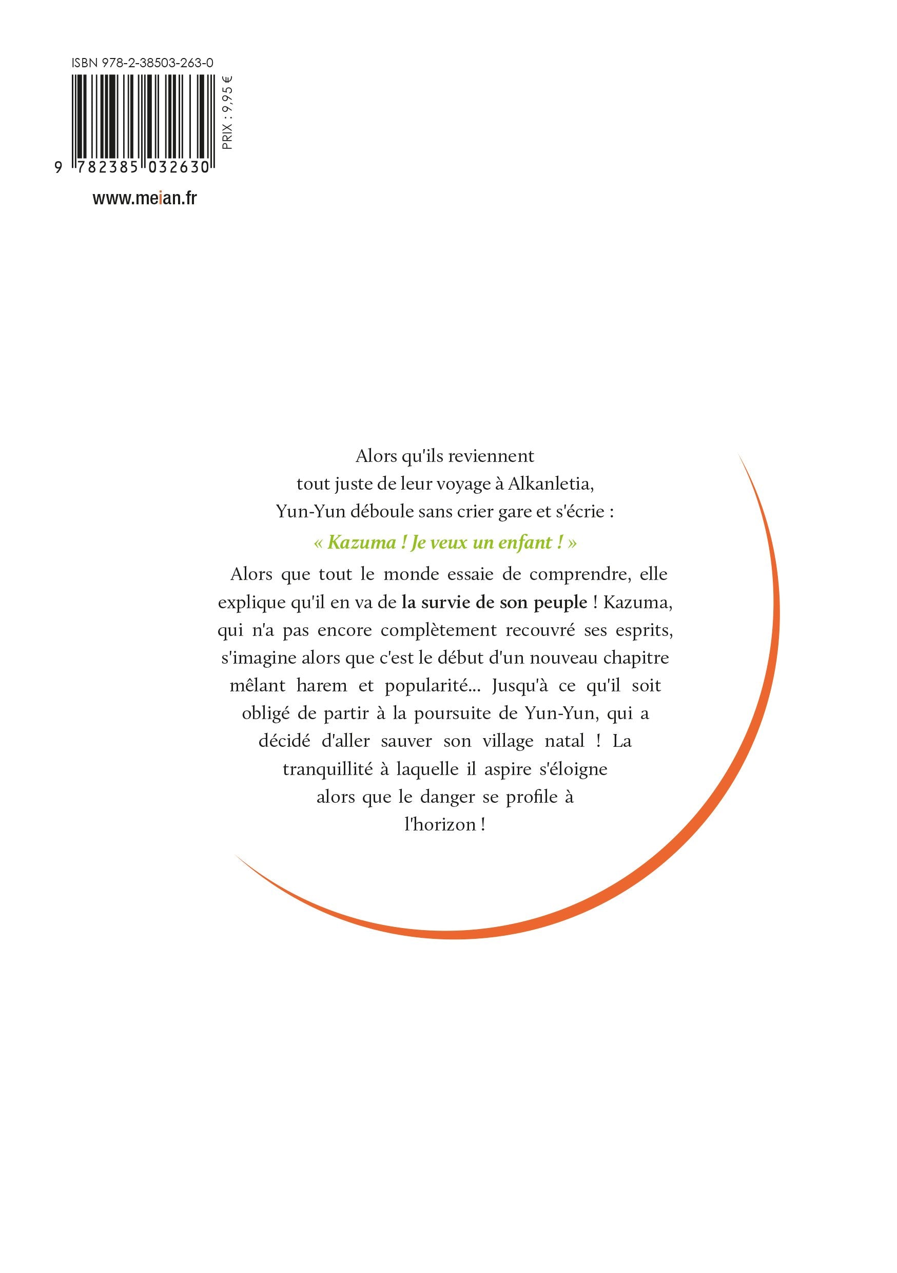 Konosuba : Sois béni monde merveilleux ! - Tome 05 (Light Novel) - Roman