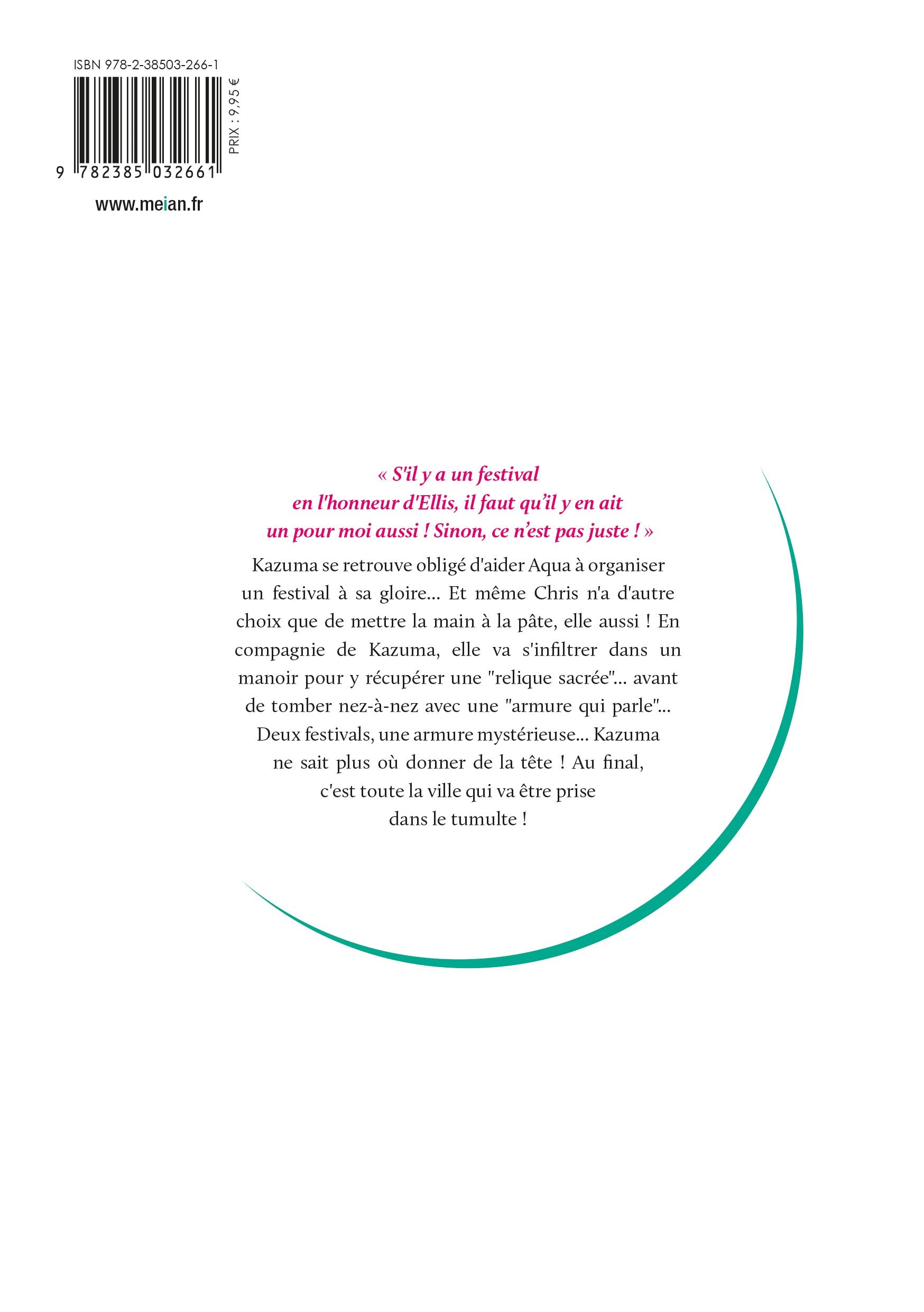 Konosuba : Sois béni monde merveilleux ! - Tome 08 (Light Novel) - Roman