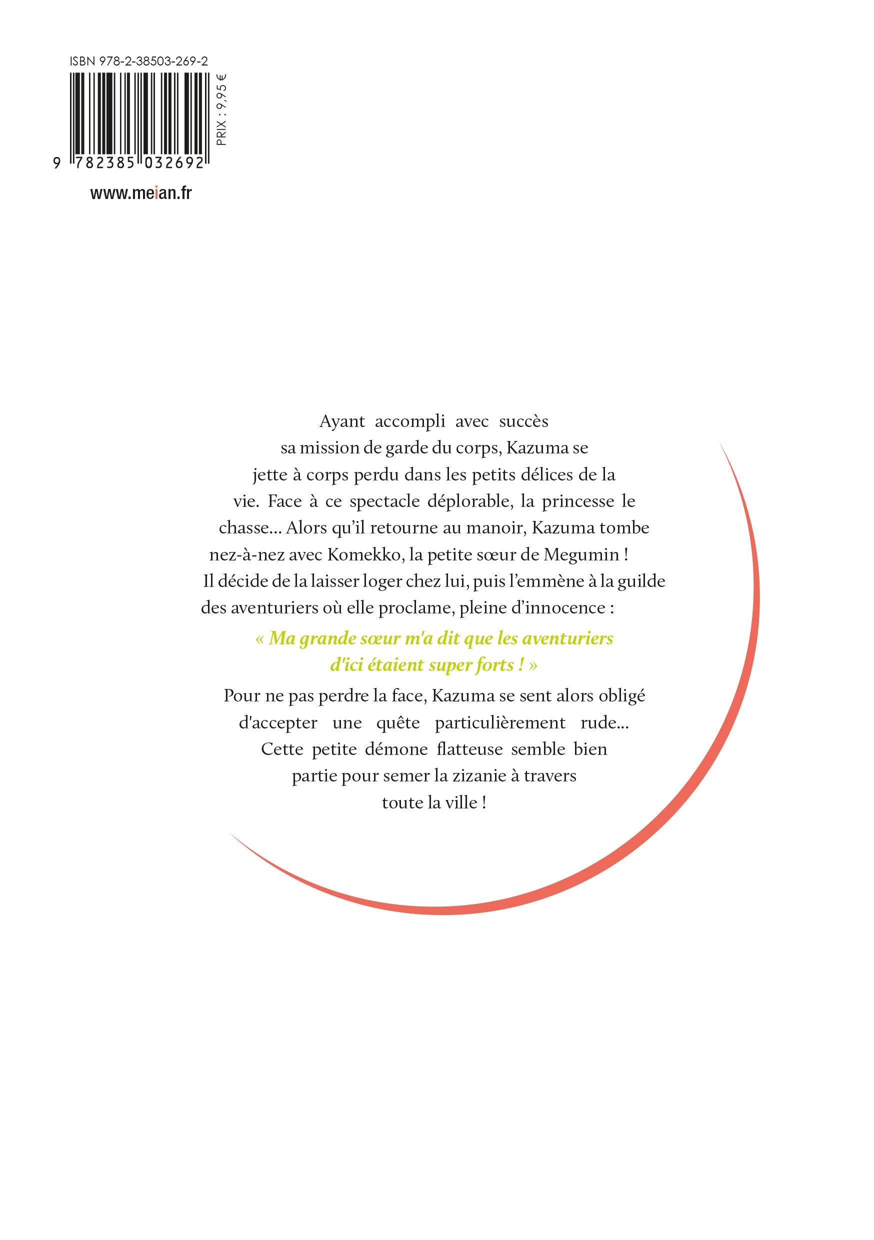 Konosuba : Sois béni monde merveilleux ! - Tome 11 (Light Novel) - Roman