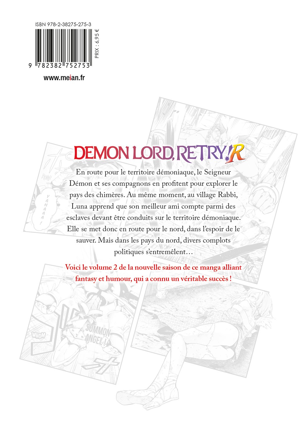 Demon Lord, Retry! R - Tome 02 - Livre (Manga)