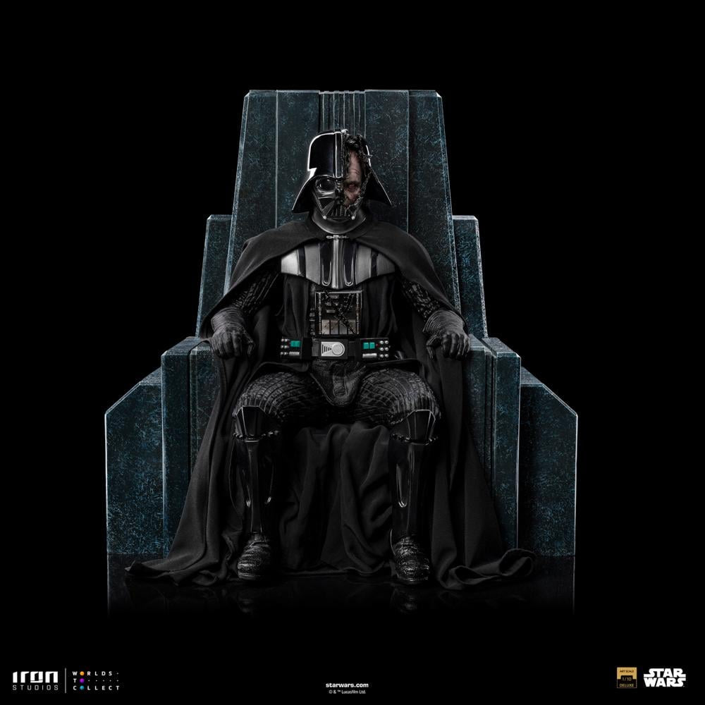Iron Studios - Art Scale 1/10 - Star Wars - Darth Vader on Throne Statue 18cm