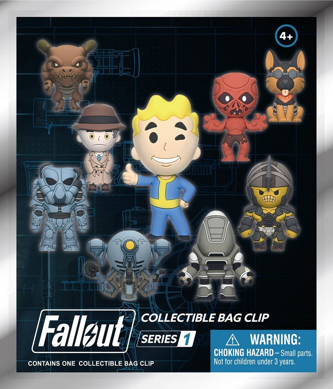 Fallout - Assortiment en blind bag de figurines de sac de collection en mousse (Série 1) (24 pcs)