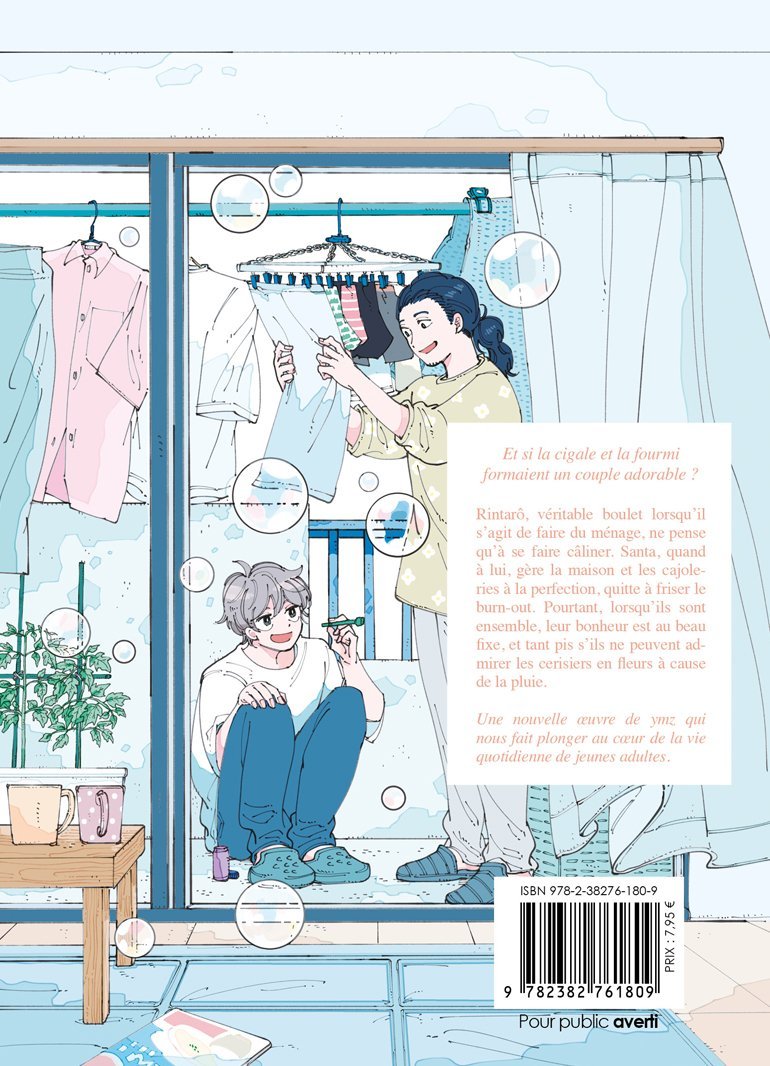 Le temps des Bulles de savon - Livre (Manga) - Yaoi - Hana Book