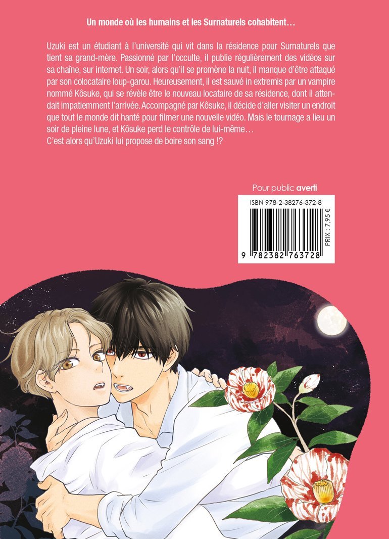 Veux tu sucer mon sang ? - Tome 01 - Livre (Manga) - Yaoi - Hana Book