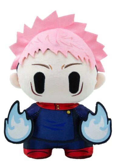 YuMe Toys - Jujutsu Kaisen - Cursed Energy Edition - Peluche DZNR Yuji Itadori 17.5cm (Display de 6) - flash vidéo