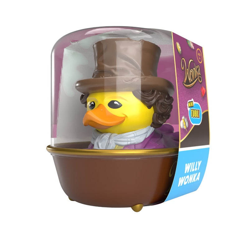 Numskull - Mini TUBBZ Canard de bain - Wonka - Willy Wonka (Édition baignoire) - 5cm