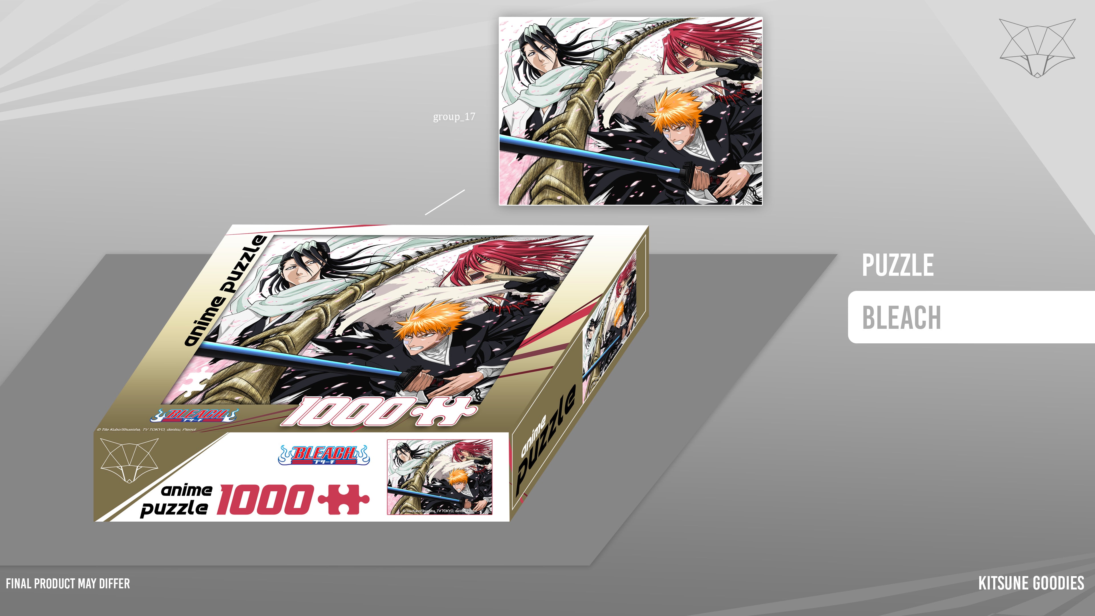 Anime Puzzle - Puzzle Bleach 03 - 1000 pcs - flash vidéo