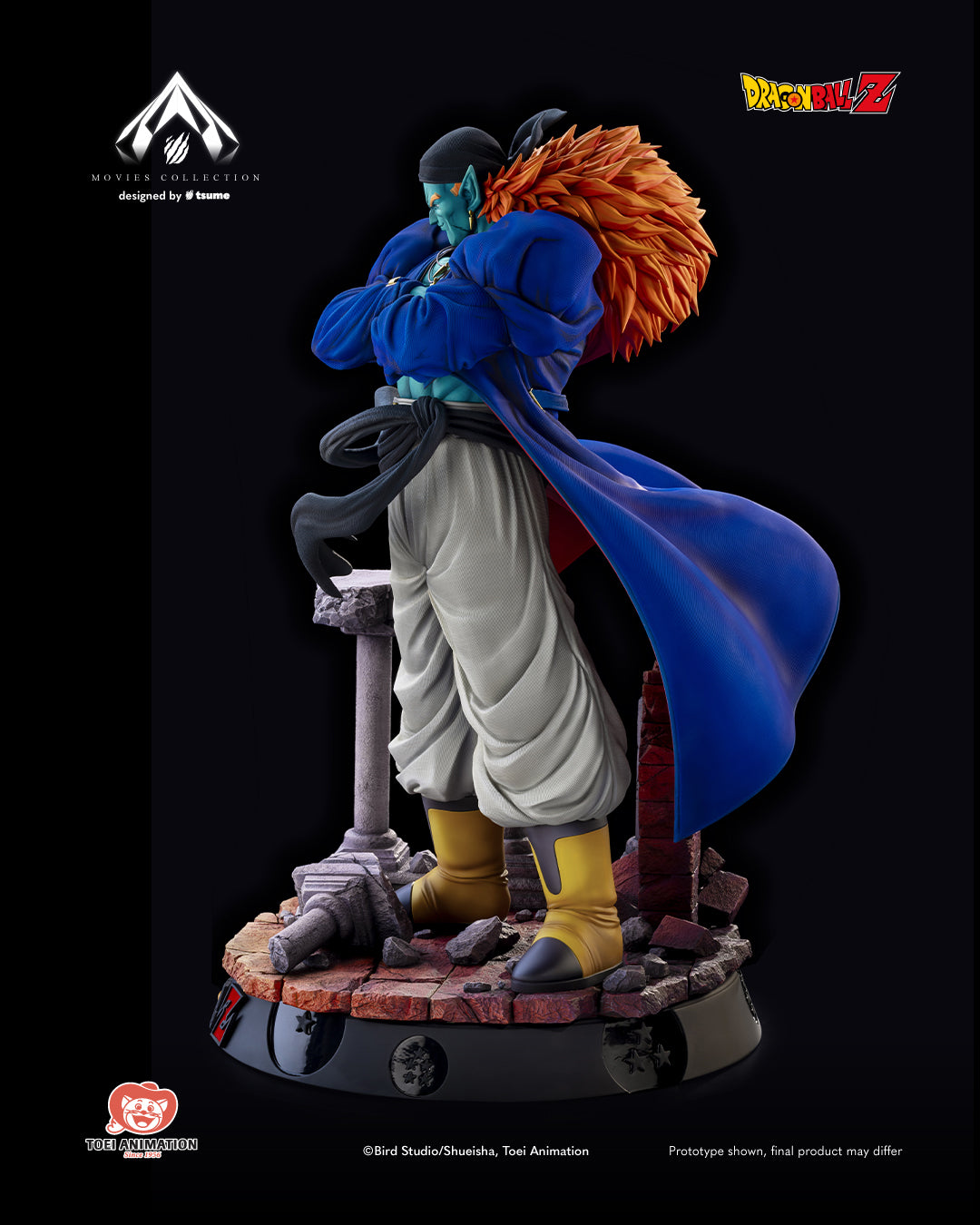 Tsume Art - BIJUtsu 1/4 - Movies Collection - Dragon Ball Z - Bojack Statue 63cm
