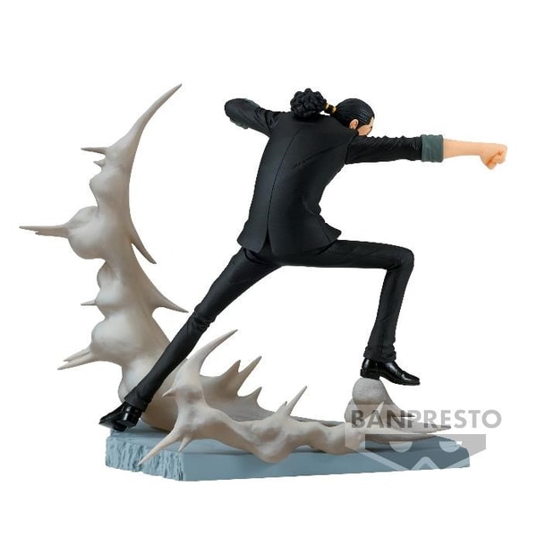 One Piece - Senkozekkei - Rob Lucci Statue 10cm - flash vidéo