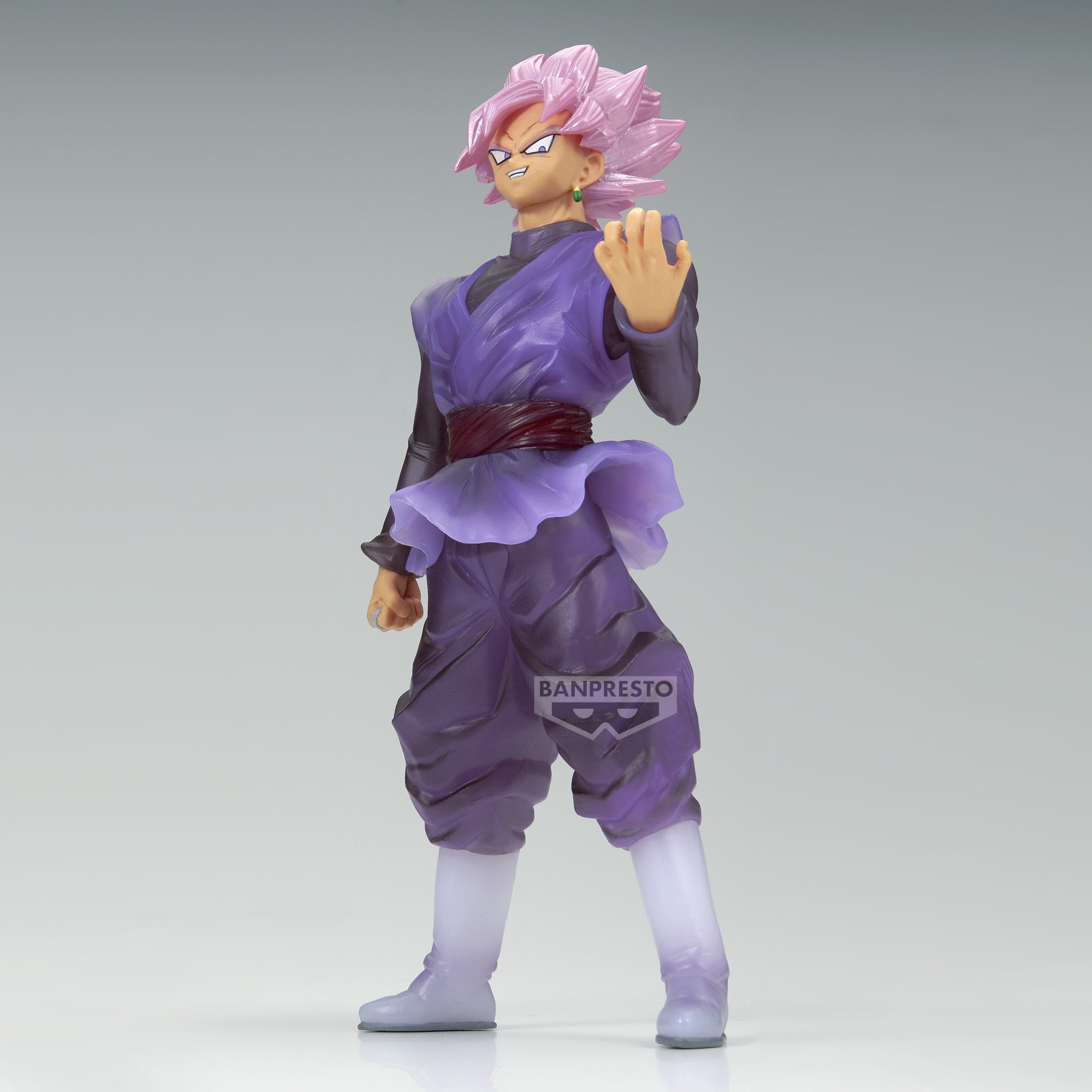 Dragon Ball Super - Clearise - Black Goku Rosé Statue 19cm - flash vidéo