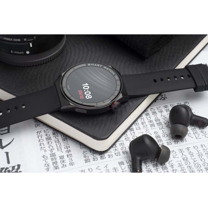 Abyx Fit - K2 - Montre connectée - Noire - flash vidéo