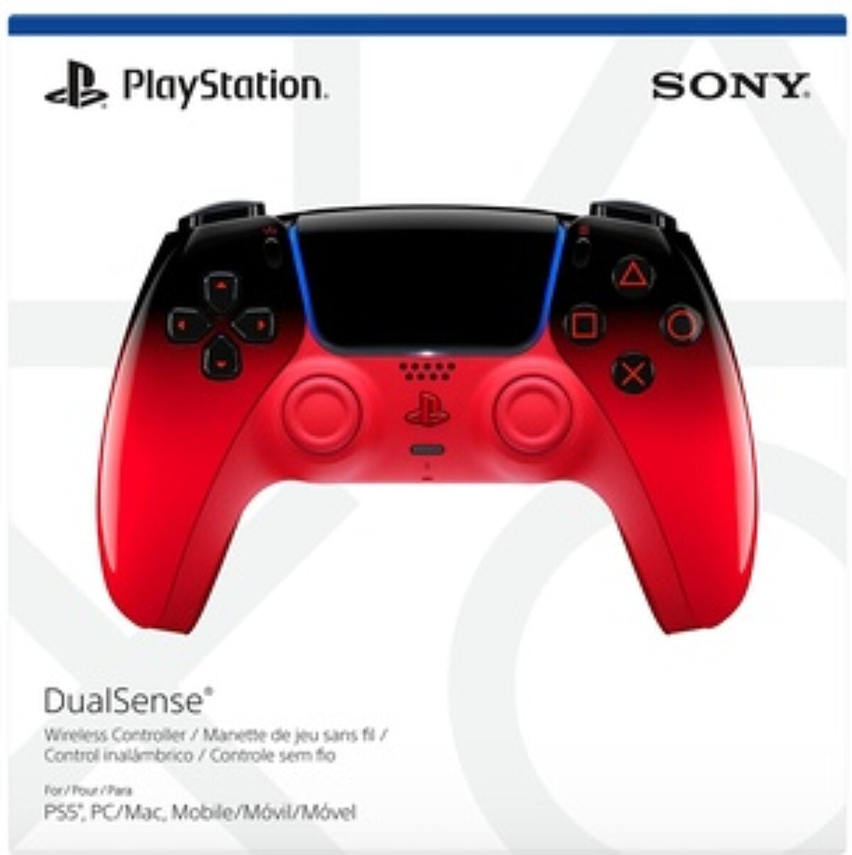 PS5 DualSense Wireless Controller Techno Red