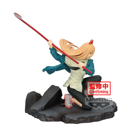 Chainsaw Man - Vibration Stars - Power Special Statue 12cm - flash vidéo