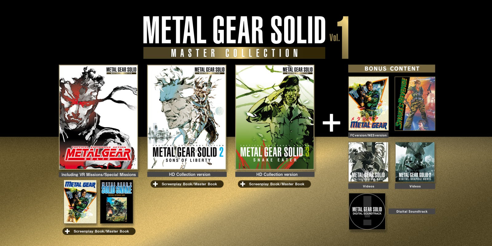 Metal Gear Solid : Master Collection Vol.1