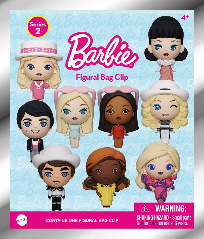 Barbie - Assortiment en blind bag de figurines de sac de collection en mousse (Série 2) (24 pcs)