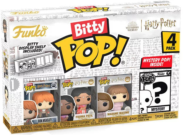 Funko Bitty Pop! 4-Pack: Harry Potter - Ron Weasley - flash vidéo