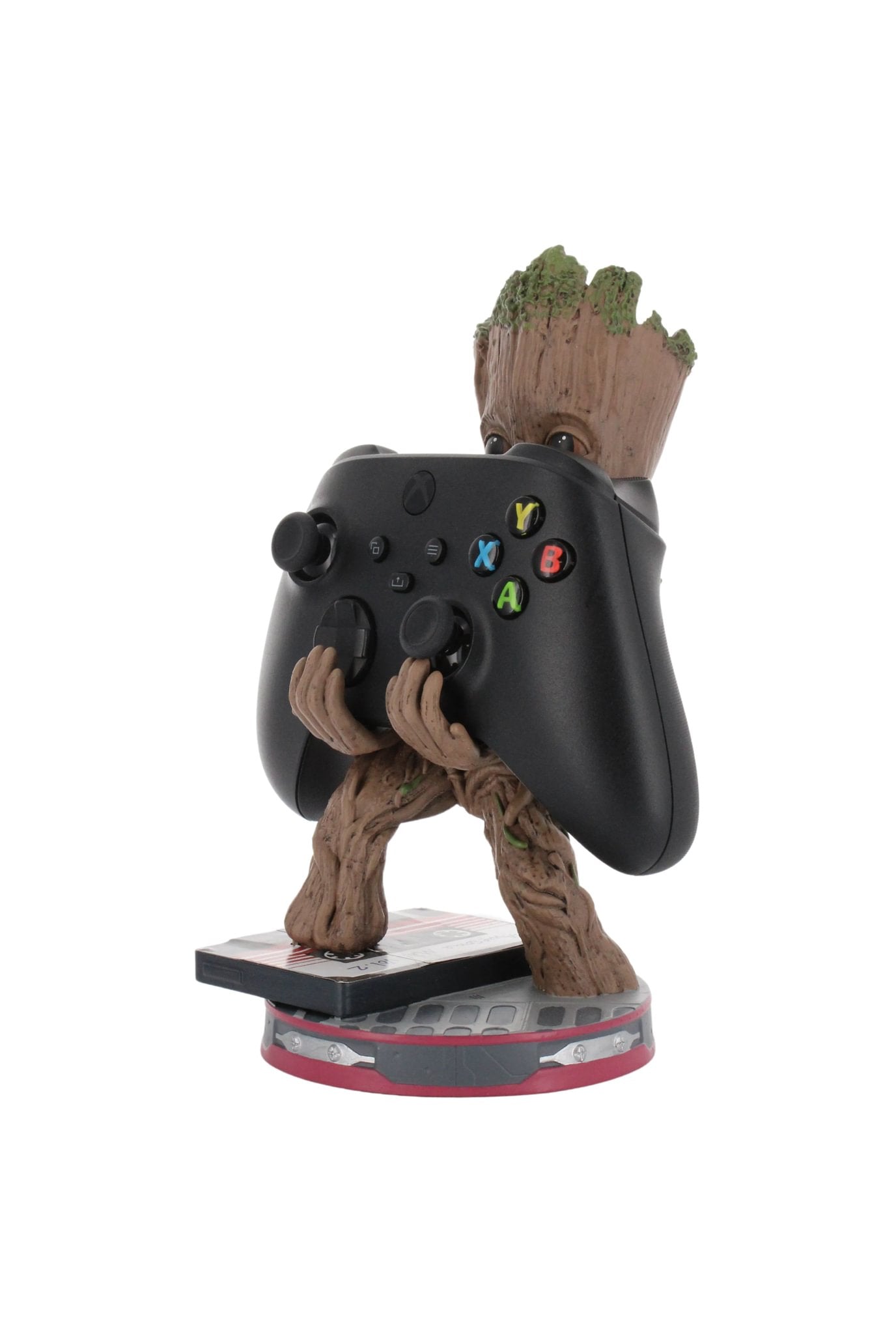 Cable Guys - Marvel - Je s'appelle Groot - Support pour téléphone et manette Groot souriant
