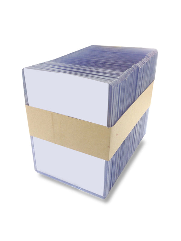 Ultra Pro - Toploaders transparents standard 35pt 76 x 102mm (BULK - 100 pochettes)