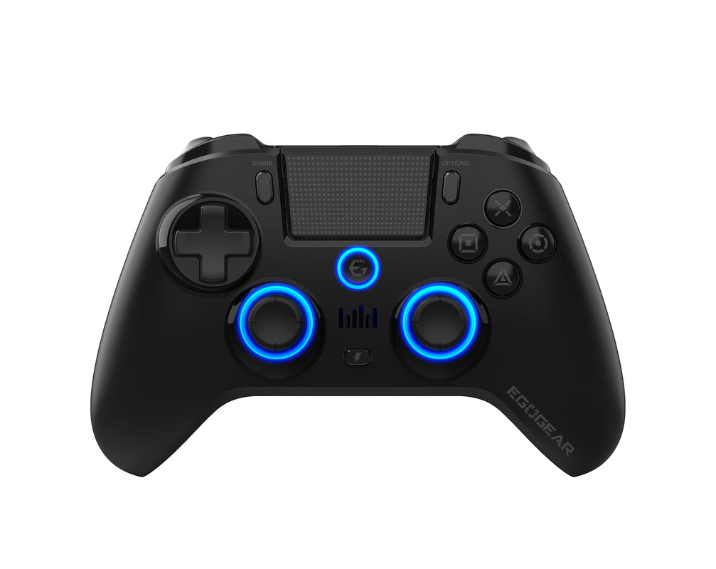 EgoGear - Manette sans fil Bluetooth SC15 Noire pour PS4, PS3 et PC