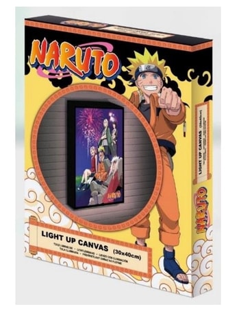 Naruto - Impression sur toile Lumineuse Festival de feux d'artifice 30x40cm