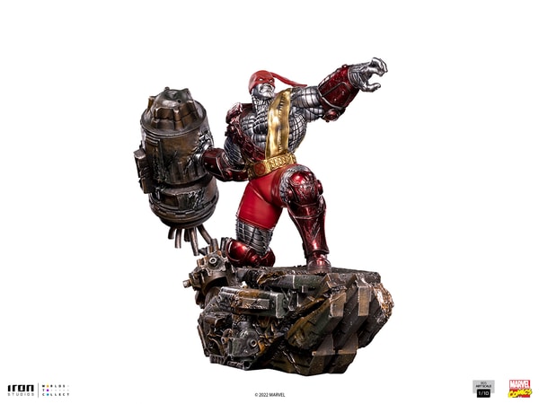 Iron Studios - BDS Arts Scale 1/10 - Marvel - X-Men: Age of Apocalypse - Colossus Statue 26cm - flash vidéo