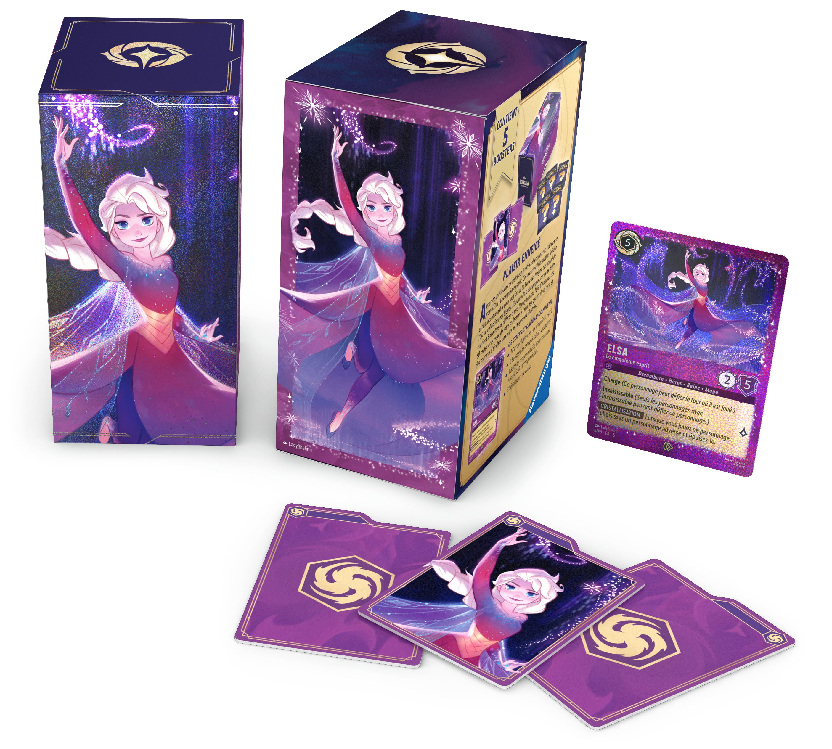 Disney Lorcana JCC - Coffret cadeau Elsa