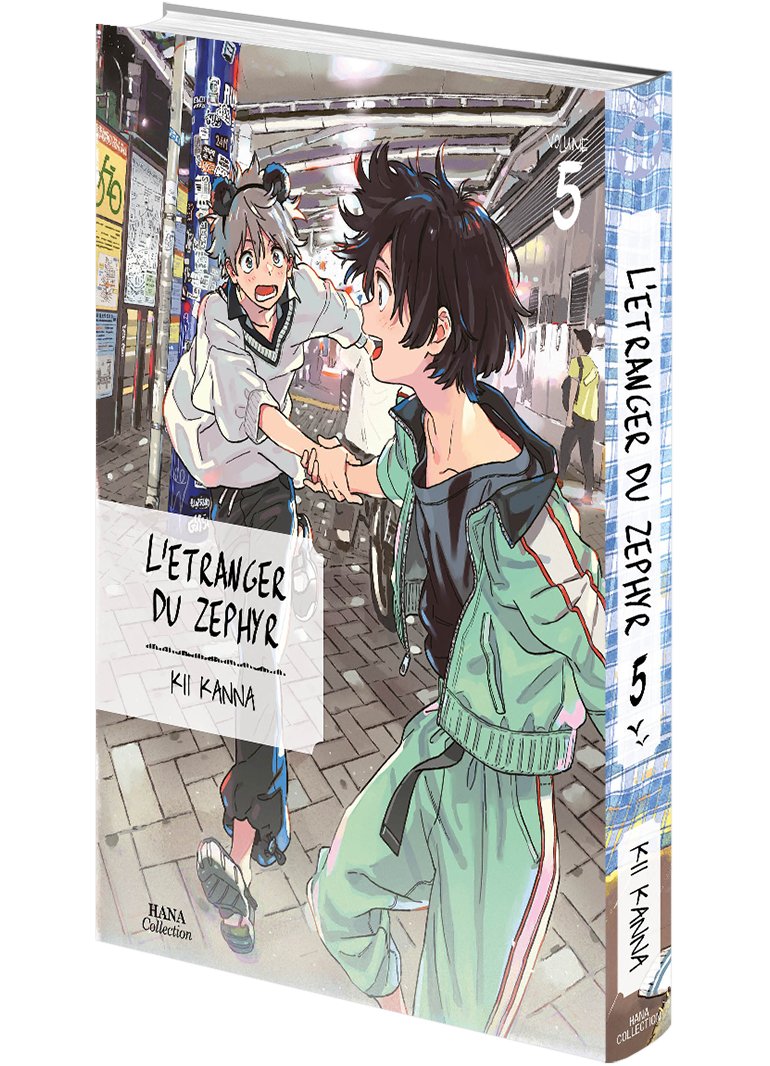 L'étranger du Zephyr - Tome 05 - Livre (Manga) - Yaoi - Hana Collection