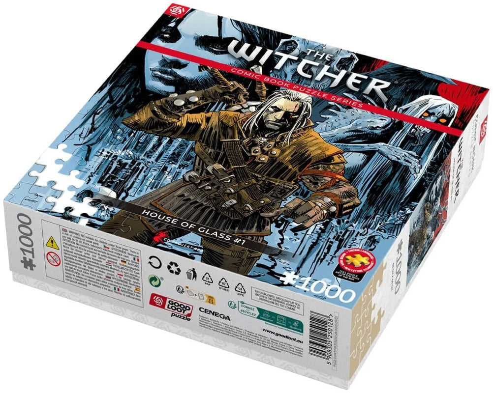 Good Loot Puzzle - The Witcher: Comic Book Puzzle Series - Puzzle "House of Glass #1" 1000pcs