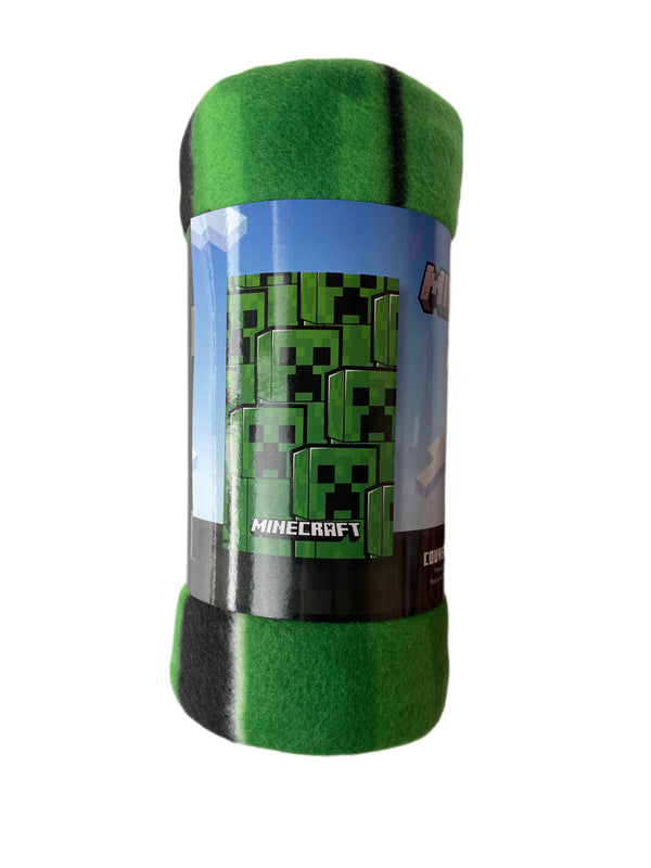 Mojang - Minecraft - Plaid Polaire Creeper 100 x 140cm