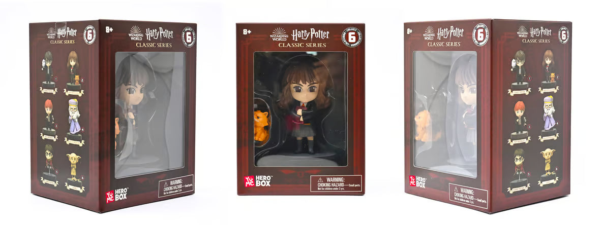 YuMe Hero Box Classic Series - Display de figurines Harry Potter 8cm (12 unités)