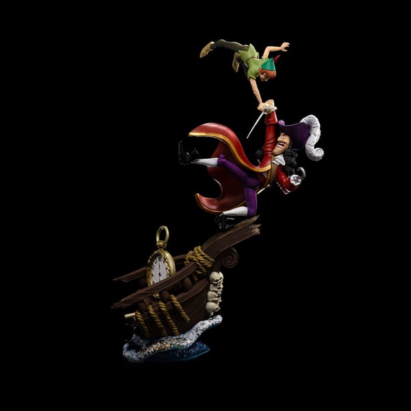 Iron Studios - Art Scale 1/10 - Peter Pan - Peter Pan vs. Crochet Statue 40cm - flash vidéo