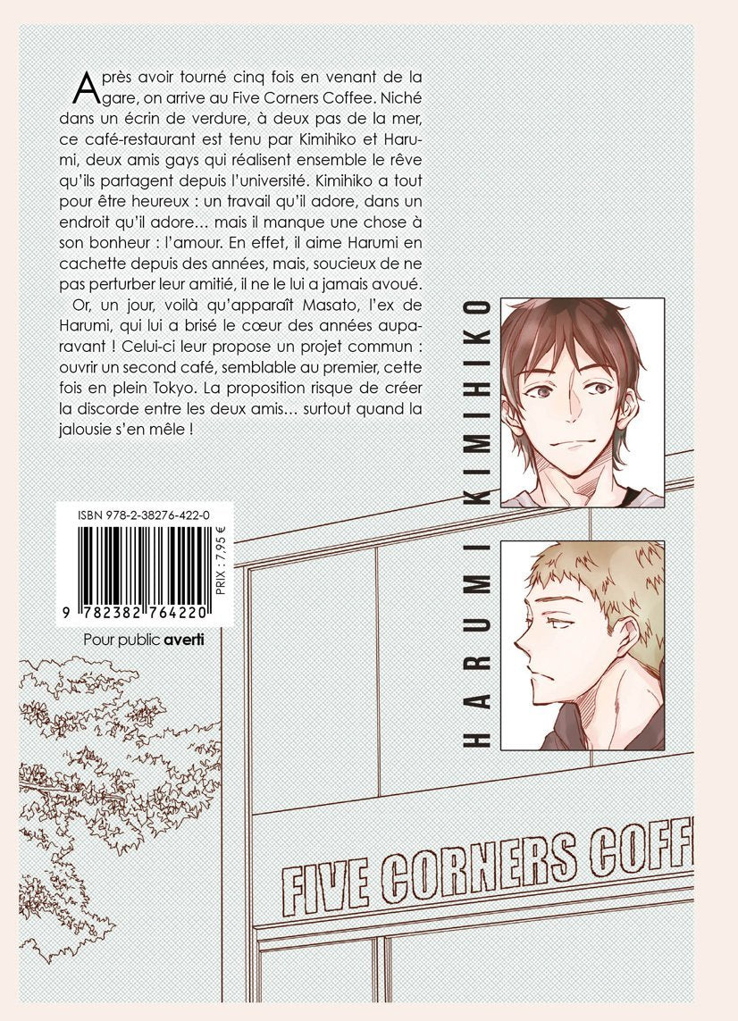 Five corner coffee - Livre (Manga) - Yaoi - Hana Book