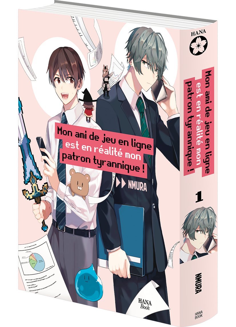 Mon ami de jeu en ligne est en réalité mon patron tyrannique ! - Tome 01 - Livre (Manga) - Yaoi - Hana Book