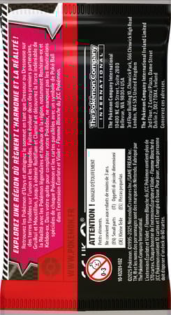 Pokémon JCC : Lot de 6 boosters Écarlate et Violet - EV 10.5 Flamme Blanche