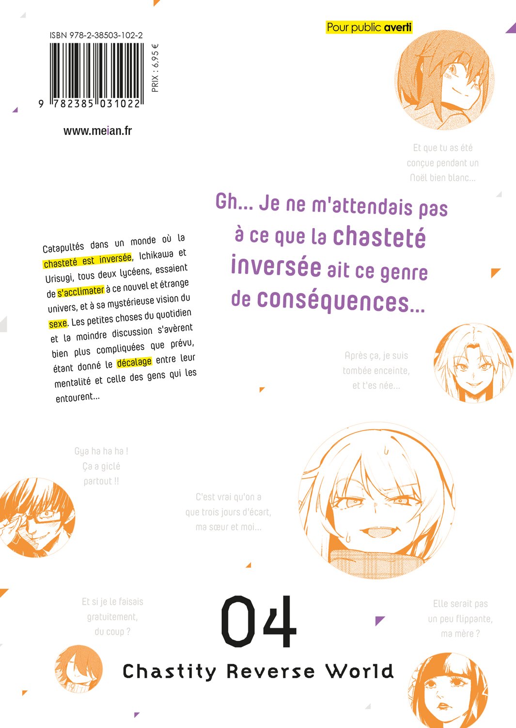 Chastity Reverse World - Tome 04 - Livre (Manga)