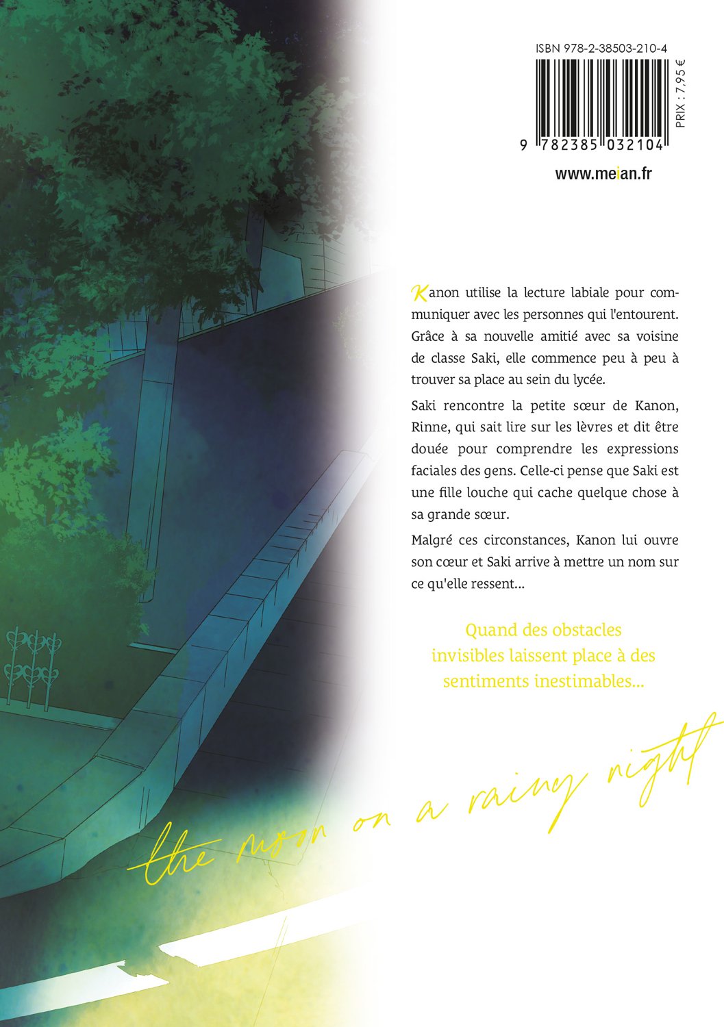 The Moon on a Rainy Night - Tome 02 - Livre (Manga)