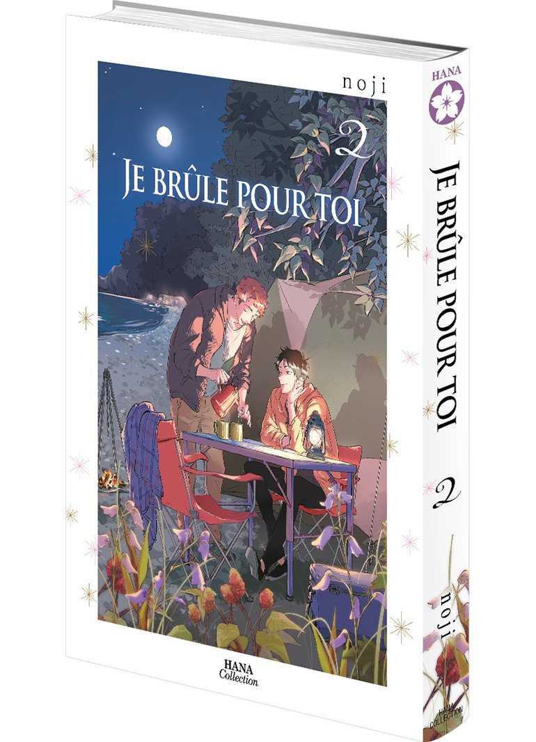 Je brûle pour toi - Tome 02 - Livre (Manga) - Yaoi - Hana Collection